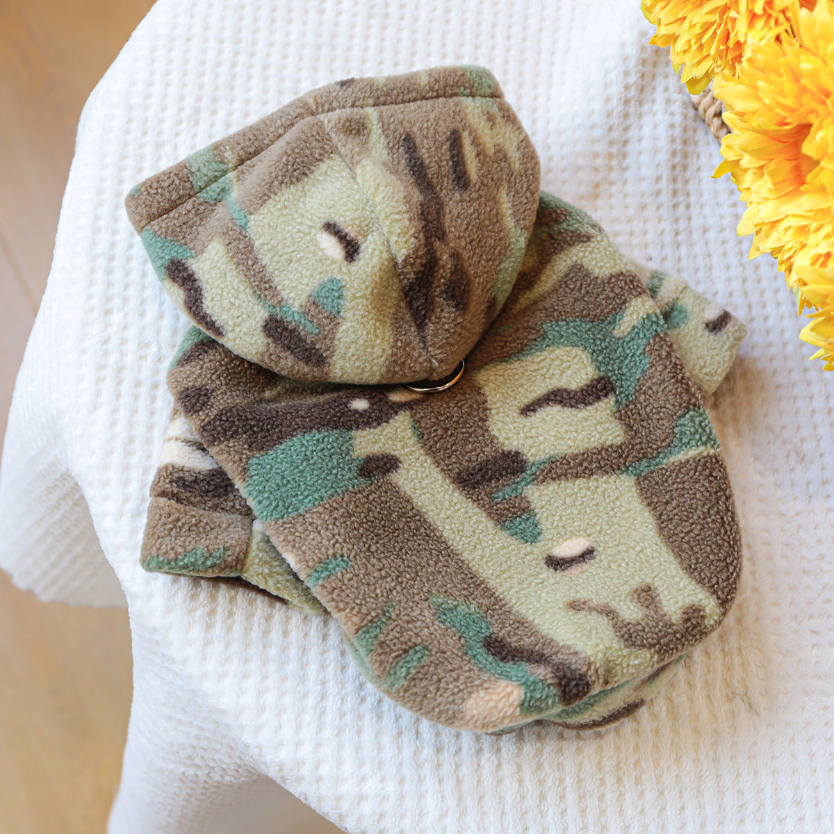 Fashion Pet Camouflage Sweater: The Stylish Knit Clothing for Your Furry Friend